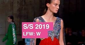 Christopher Kane Spring/Summer 2019 Women's Highlights | Global Fashion News