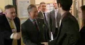 The Prince of Wales visits the Robert Clack School: Part 1