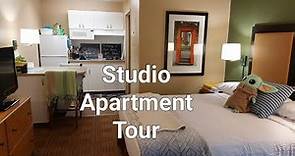 Studio Apartment Tour | Extended Stay America Hotel