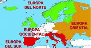 Países de Europa: Localización y Capitales. #paises #europa #paisesdelmundo