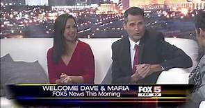 Dave Hall & Maria Silva Come Home to FOX5 News This Morning