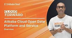 Alibaba Cloud Open Data Platform and Service | Overview