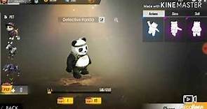 Free fire panda name change