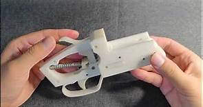 Squirrel shotgun 3d print松鼠12号单管猎枪
