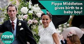 Pippa Middleton gives birth to a baby boy!
