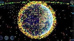 Millions of pieces of junk orbiting Earth (2016)