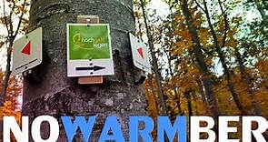 Der kälteste November - Wandern │the coldest november days Trekking in the forest & beautiful sunset