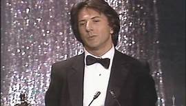 Dustin Hoffman winning Best Actor for "Kramer vs. Kramer"