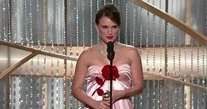 Golden Globes 2011 - Natalie Portman Acceptance Speech