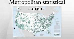 Metropolitan statistical area