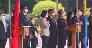 軍禮迎帛琉總統 蔡英文：帛琉是台最強健夥伴