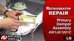 LG InstaView Door-in-Door refrigerator - Primary Damper Assembly issues - Diagnostic & Repair