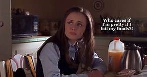 Rory Gilmore being my academic inspiration