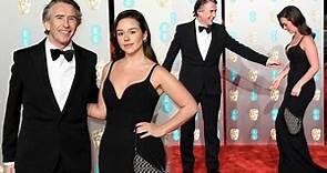 BAFTAs 2019: Steve Coogan arrives with his daughter