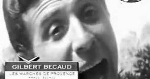 Gilbert Becaud -Les Marchés de Provence - 1956