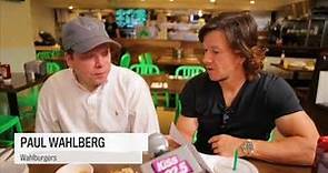 Actor Mark Wahlberg gives his brother, Chef Paul Wahlberg, a hard time, as only a brother can