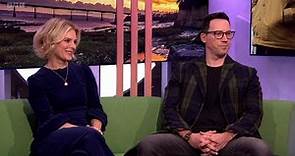 Emilia Fox, David Caves (Silent Witness) On The One Show [15.01.2024]