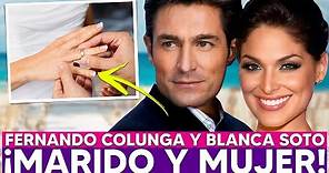 Fernando Colunga y Blanca Soto ¡SE CASARON!