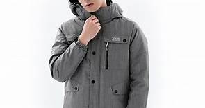 【遊遍天下】男款GlobeTex防水防風禦寒中長版羽絨外套 GJ23012 淺灰 | 防曬外套 | Yahoo奇摩購物中心