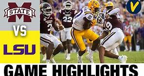 Mississippi State vs LSU | 2022 College Football Highlights