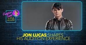 Jon Lucas, ibinahagi ang kaniyang audition experience | Surprise Guest with Pia Arcangel