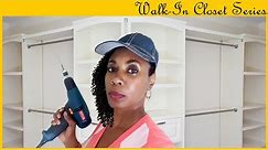 Walk-In Closet Build How-To Installation | DIY Custom Design Series #1