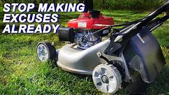 Try A Honda Mower You Might Just Like It
