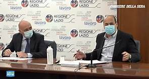 Conferenza Stampa del presidente della Regione Lazio, Nicola Zingaretti, sulle linee guida per le riaperture nella fase due