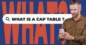 What is a Cap Table? | 4 types of Ownership that a Cap Table Reflects