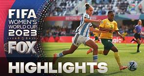 Argentina vs. South Africa Highlights | 2023 FIFA Women's World Cup
