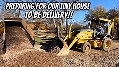 Preparing For Our Tiny House / Shed To House To Be Delivered To The Farm.