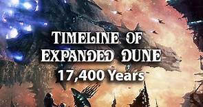Timeline of Expanded Dune (17,400 Years)