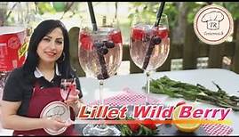 Lillet Wild Berry Cocktail 😍mit Früchten im Garten genießen😋/ Erfrischungsgetränk für den Sommer