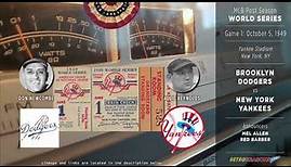 1949-Oct-05 • BKN/NYY • World Series G1 • Brooklyn Dodgers vs New York Yankees - Radio
