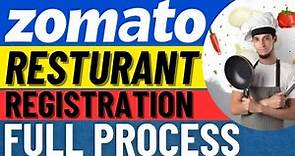 How to Register Your Restaurant on Zomato: A Complete Tutorial, Open Cloud Kitchen,#zomato_partner