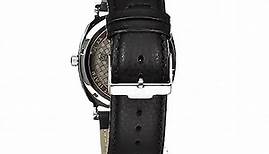 Jacques Lemans Men's 1-1740B Lugano Analog Display Quartz Black Watch