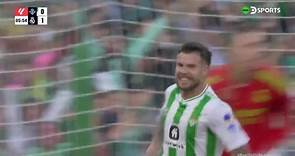 Gol de Aitor Ruibal para el 1-1 de Real Madrid vs. Betis