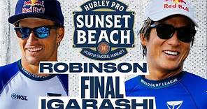 Jack Robinson vs Kanoa Igarashi | Hurley Pro Sunset Beach 2024 - FINAL