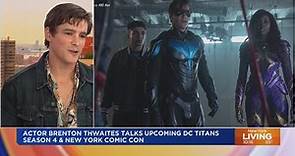 Actor Brenton Thwaites talked DC Titans Season 4 & New York Comic Con