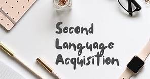 Introduction to Second Language Acquisition