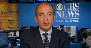 Former Mexican President Felipe Calderon discusses climate change, immigration