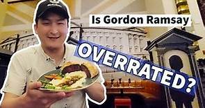 Is GORDON RAMSAY Overrated? Review Gordon Ramsay Pub & Grill