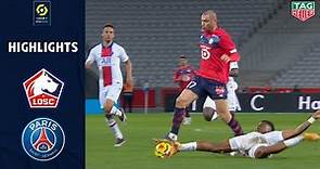 LOSC LILLE - PARIS SAINT-GERMAIN (0 - 0) - Highlights - (LOSC - PSG) / 2020-2021