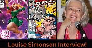 Louise Simonson Interview! #superman #deathofsuperman #jeangrey