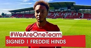 SIGNED | Freddie Hinds On Joining Wrexham AFC