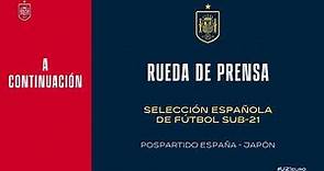 🚨 DIRECTO🚨 Rueda de prensa de Beñat Turrientes Selección Española Sub-21. | 🔴 SEFUTBOL