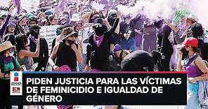 Marea feminista: Así se vivió la marcha M8 2022 en la CDMX