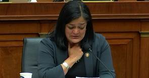 Rep. Pramila Jayapal reveals her child came out as gender nonbinary in emotional speech