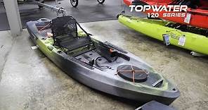 NEW Old Town Topwater 120 Fishing Kayak - Overview of Features