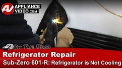 Subzero Refrigerator Repair - Not Cooling - Diagnostics & Troubleshooting